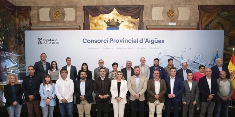 La Diputación de Castellón impulsa el Consorcio Provincial de Aguas para lograr cohesión, eficiencia y solidaridad en la gestión de los recursos hídricos