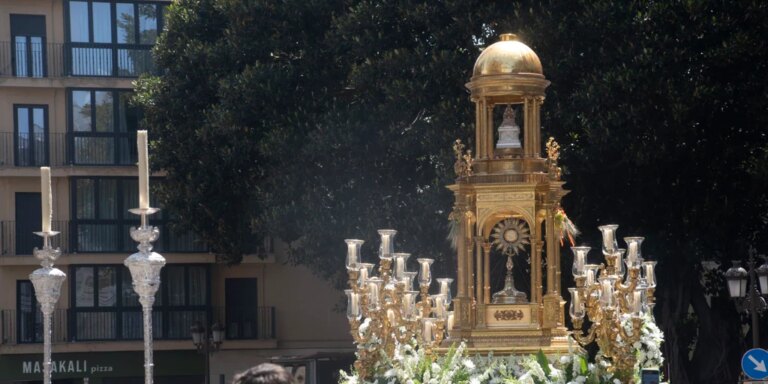 Domingo de Corpus, el de la Ascensión, en San Juan de la Palma