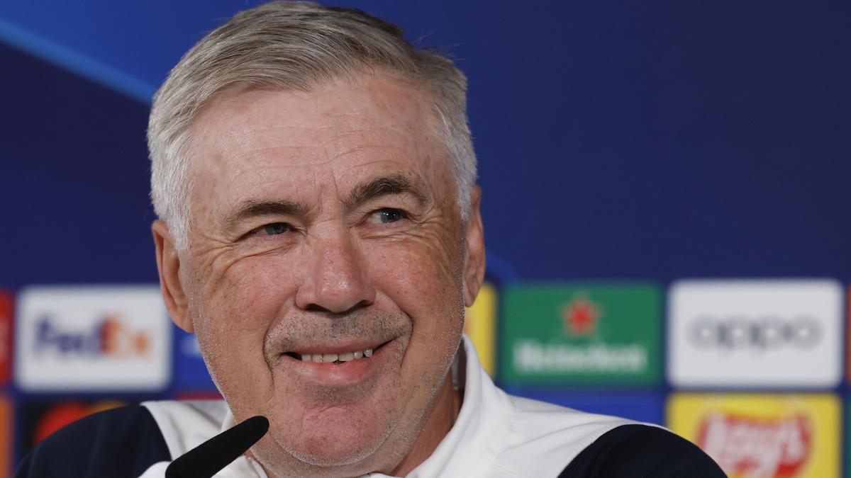 Carlo Ancelotti, entrenador del Real Madrid.