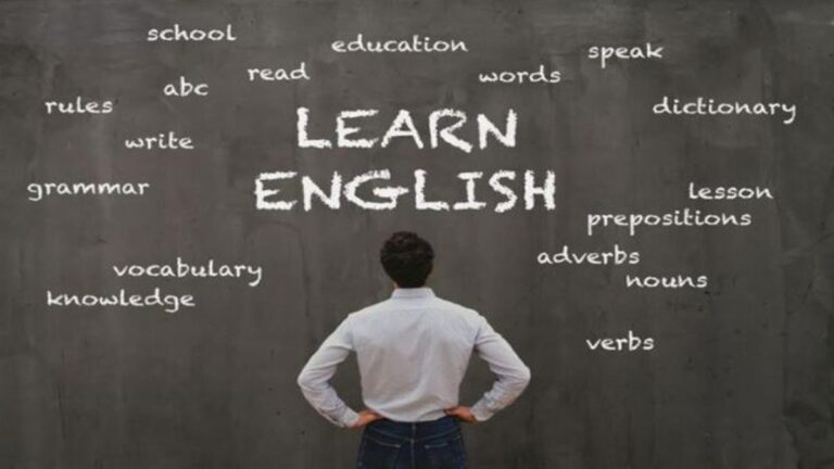 Clase de inglés.
