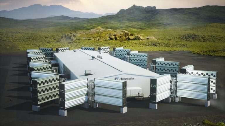 La planta se encuentra en Islandia y captura CO2 directamente del aire