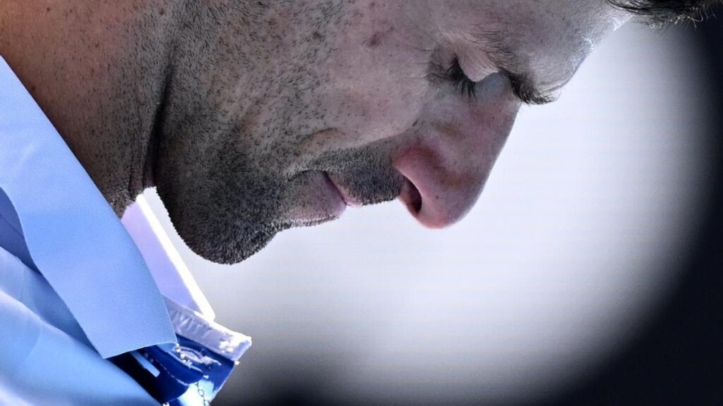 Novak Djokovic, en el pasado Open de Australia.