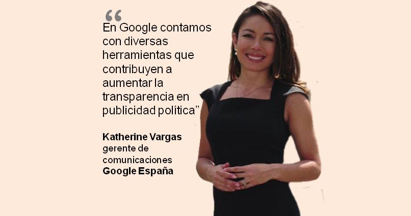 Katherine Vargas (Google): "Trabajamos para garantizar la integridad electoral"
