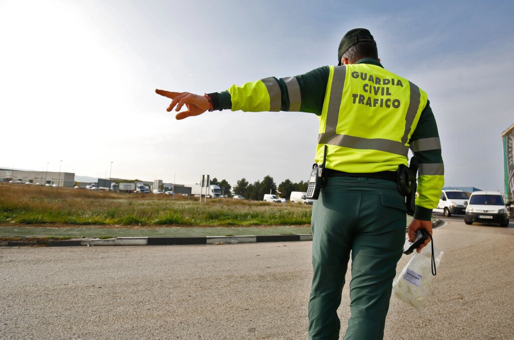 Sorprendido un motociclista drogado y a 214 kilómetros por hora en la A-62 en Salamanca