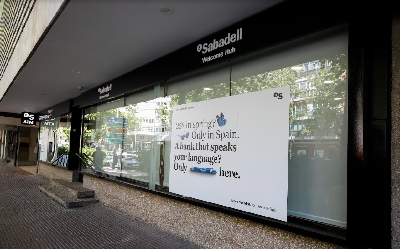 Sabadell abre una oficina especializada en Madrid para ganar clientes internacionales