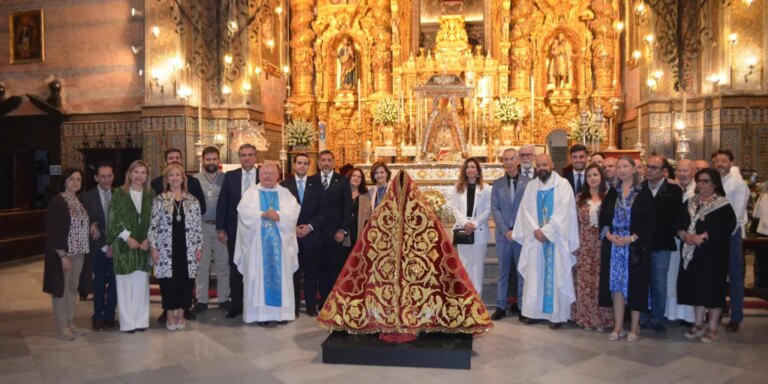 El regalo único de todo un pueblo a su patrona