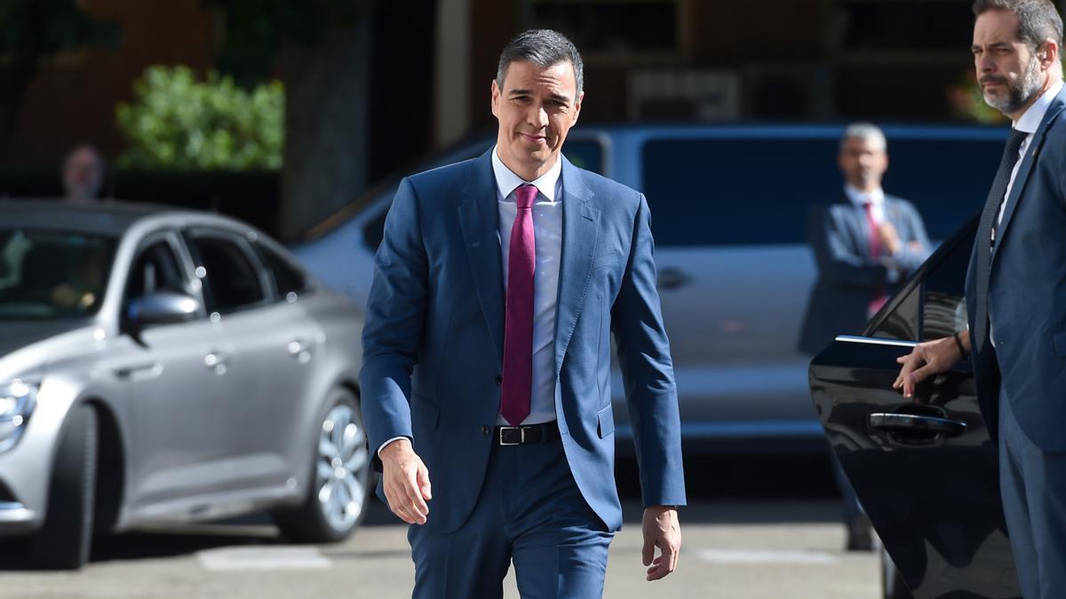 El presidente del Gobierno, Pedro Sánchez