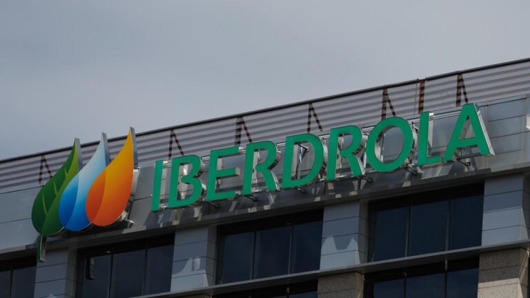 Fachada de la sede de Iberdrola en Madrid.