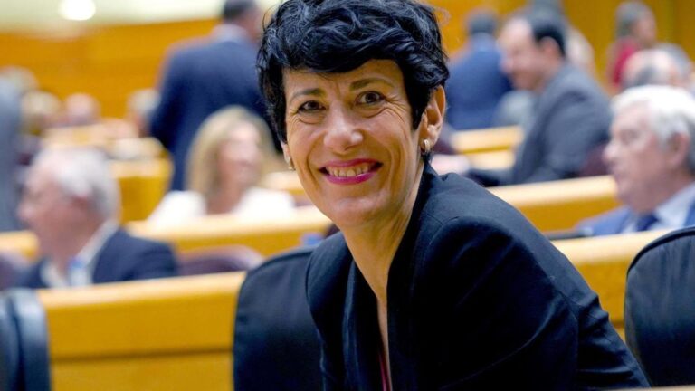 La ministra Elma Saiz