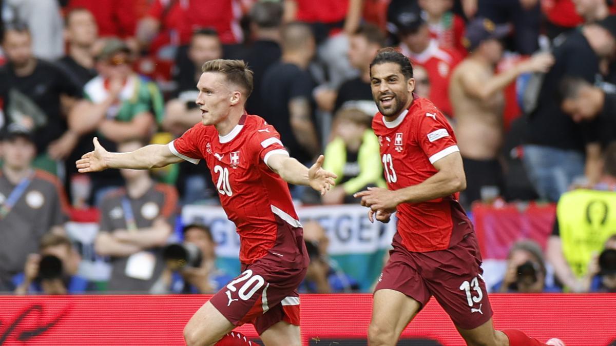 Aebischer puso tierra de por medio para Suiza tras anotar el segundo tanto
