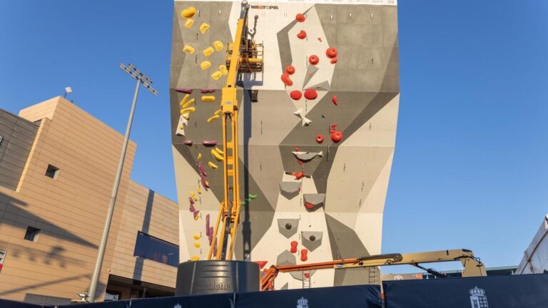 Muro de Dificultad de 'Climbing Madrid'.