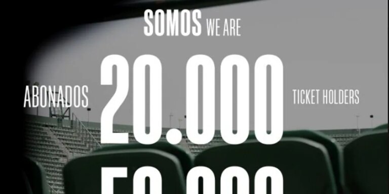 El Betis supera los 20.000 abonados