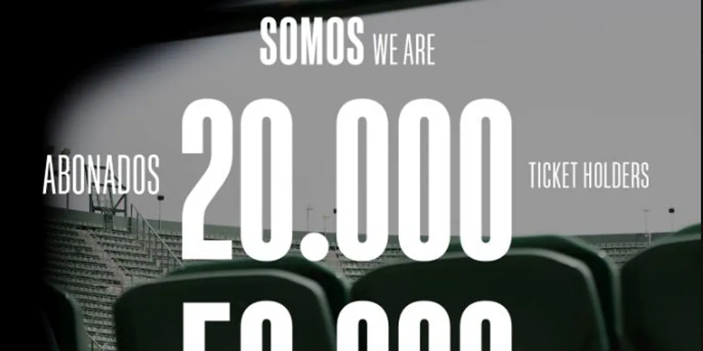 El Betis supera los 20.000 abonados
