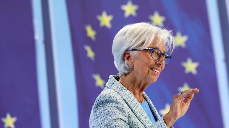 La presidenta del Banco Central Europeo (BCE), Christine Lagarde.
