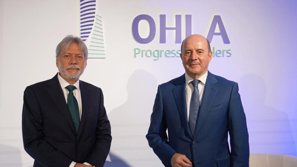 Luis Amodio, presidente de OHLA, y José Antonio Fernández Gallar, CEO de OHLA