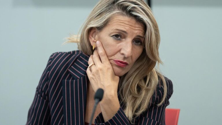 La vicepresidenta segunda y ministra de Trabajo y Economía Social, Yolanda Díaz