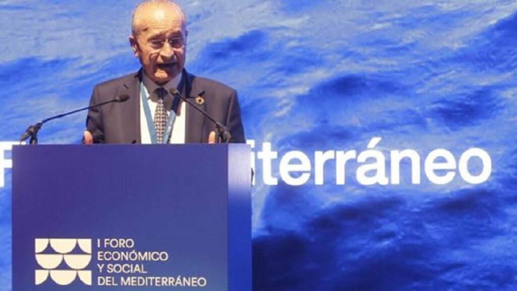 Francisco de la Torre, durante su intervención.