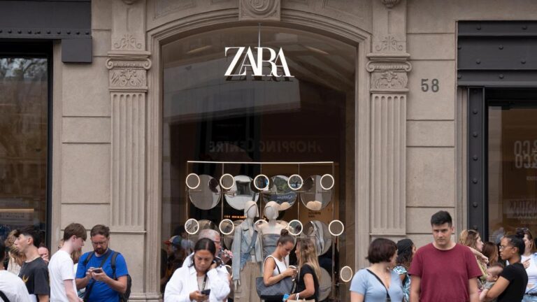 Una tienda de Zara en Barcelona.