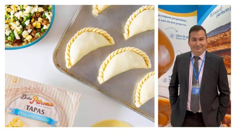 Diego Maccari, CEO de Caro Import, productor de tapas de empanadilla argentina