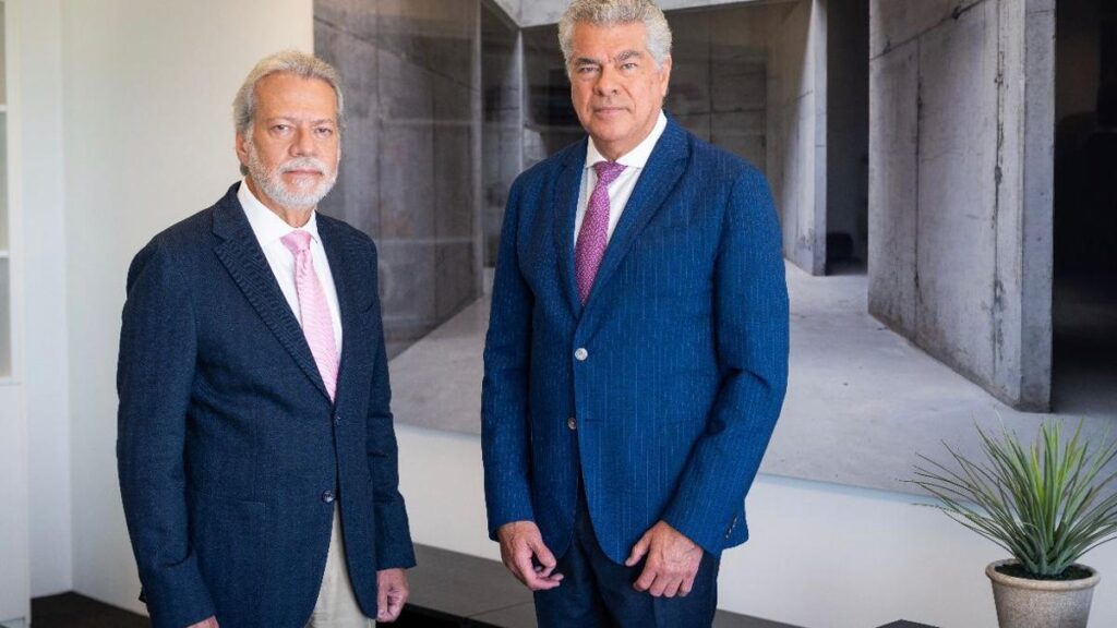 Luis Amodio y Mauricio Amodio,  presidente y vicepresidente de OHLA.