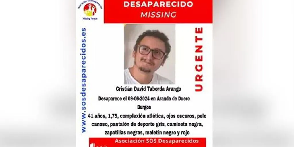 Buscan a un hombre de 41 años desaparecido desde este domingo en Aranda de Duero