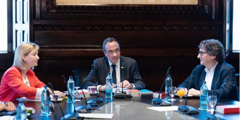 PSC y ERC se reúnen y se emplazan a otro encuentro
