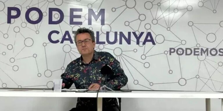 Podemos Cataluña, que no concurrió en el 12M, abre la puerta a presentarse candidato en caso de repetición electoral