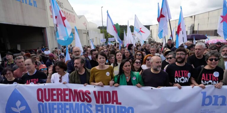 El BNG empeora su bagaje frente al 18F en el área de la planta de Altri