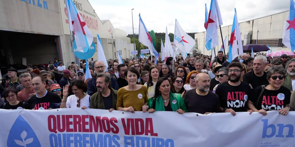 El BNG empeora su bagaje frente al 18F en el área de la planta de Altri