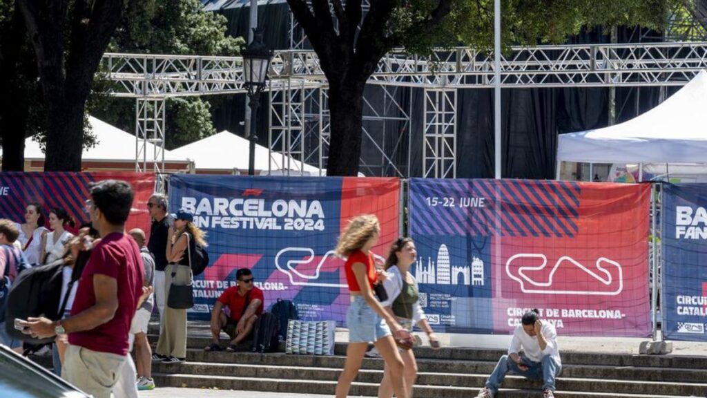 BCN crea una superilla en el paseo de Gràcia para la F1