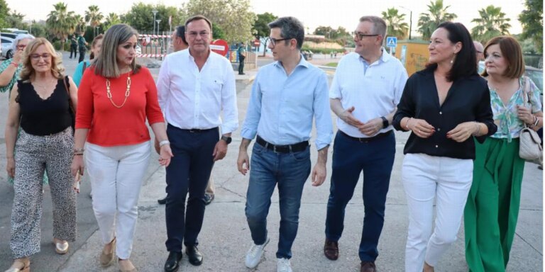 El ministro Bolaños y el «ADN socialista» de la Base Logística del Ejército de Tierra en Córdoba