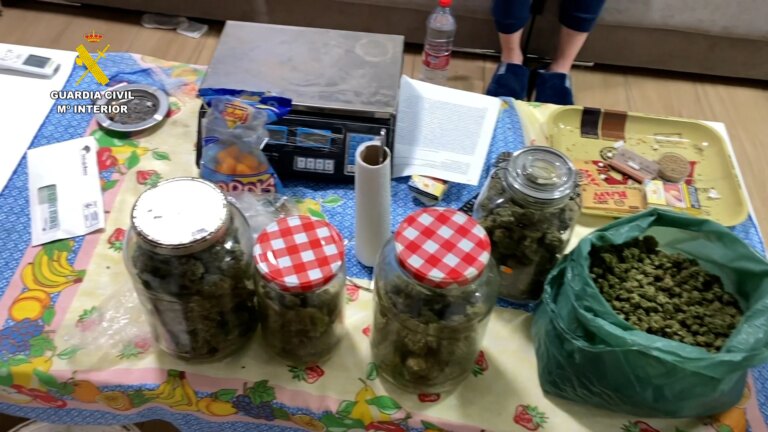 Cae una organización criminal que había construido zulos en viviendas para cultivar marihuana en Málaga