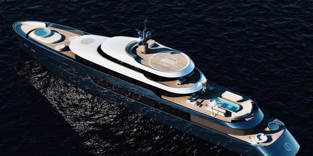 Day One, un yate con spa, garaje y helipuerto por 90 millones de euros