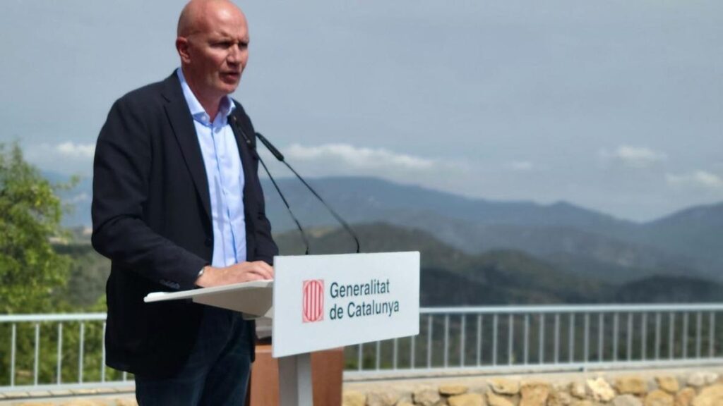 El conseller de Acción Climática, Alimentación y Agenda Rural en funciones de la Generalitat, David Mascort.