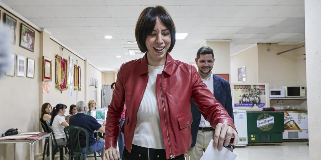 Diana Morant apela a «tomar partido» para que «derechos y libertades no retrocedan» al ejercer su derecho al voto en el 9J