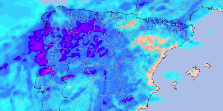tormentas de barro y descenso térmico en estas zonas