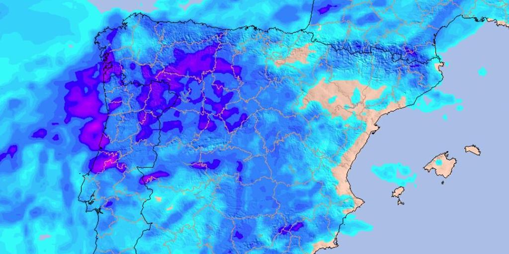 tormentas de barro y descenso térmico en estas zonas