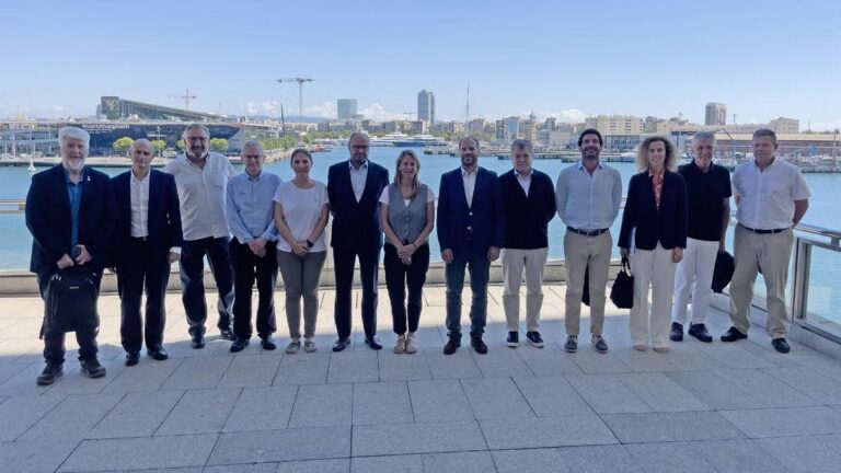 Renovación de la Junta Directiva del Barcelona Clúster Nàutic, ahora presidida por el director general de Marina Port Vell,  Ignacio Erroz.