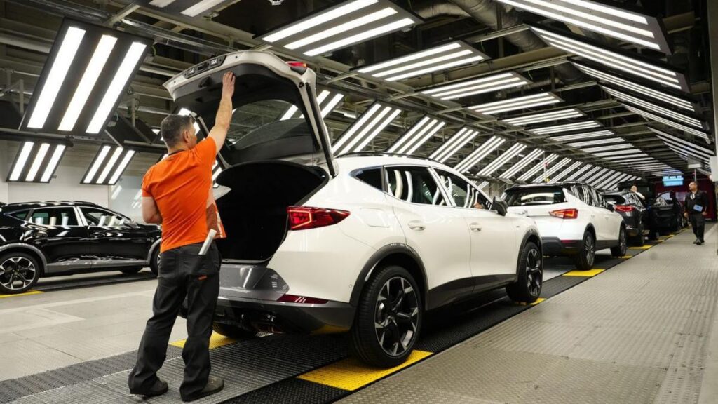 Imagen de recurso de la fábrica de Seat en Martorell