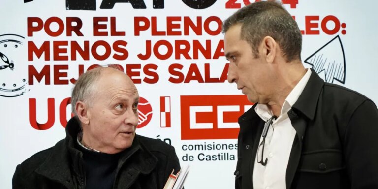 CCOO y UGT reconocen el «aval electoral al PP» en las europeas y animan a Mañueco a «romper» con Vox