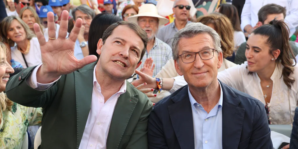 Feijóo augura un «excelente resultado» del PP en Castilla y León