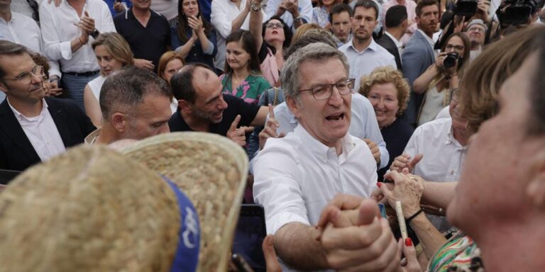 Feijóo clama por un voto útil de la derecha que acorte la legislatura de un «Gobierno en manos de los jueces»