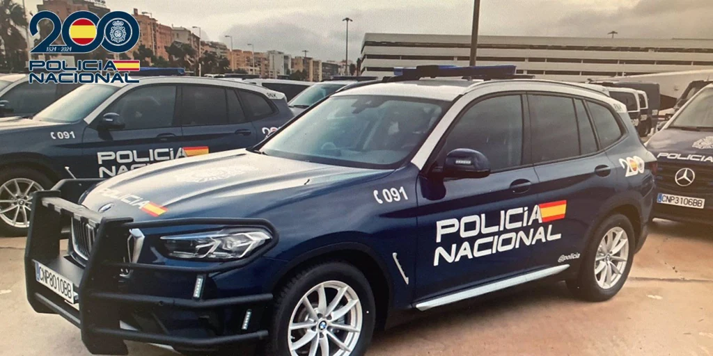 Detenidos en Málaga cuatro jóvenes, dos menores de edad, tras estrellar su coche al huir de la Policía
