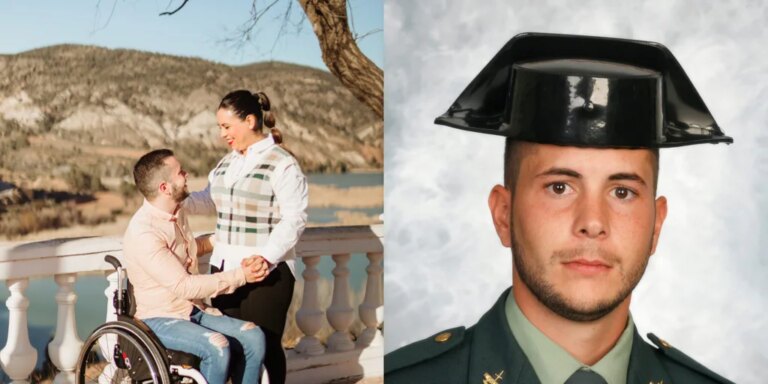 el agente en silla de ruedas que batalla por volver a trabajar de Guardia Civil