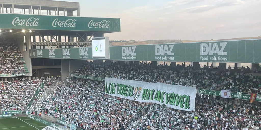 (Vídeo) Así ha sonado el himno del Córdoba CF en El Arcángel en el partido del play off de ascenso