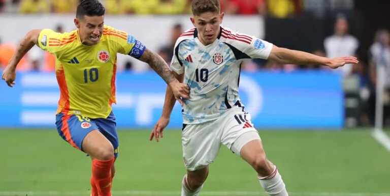Colombia confirma su buena racha ante Costa Rica y se mete en cuartos de Copa América