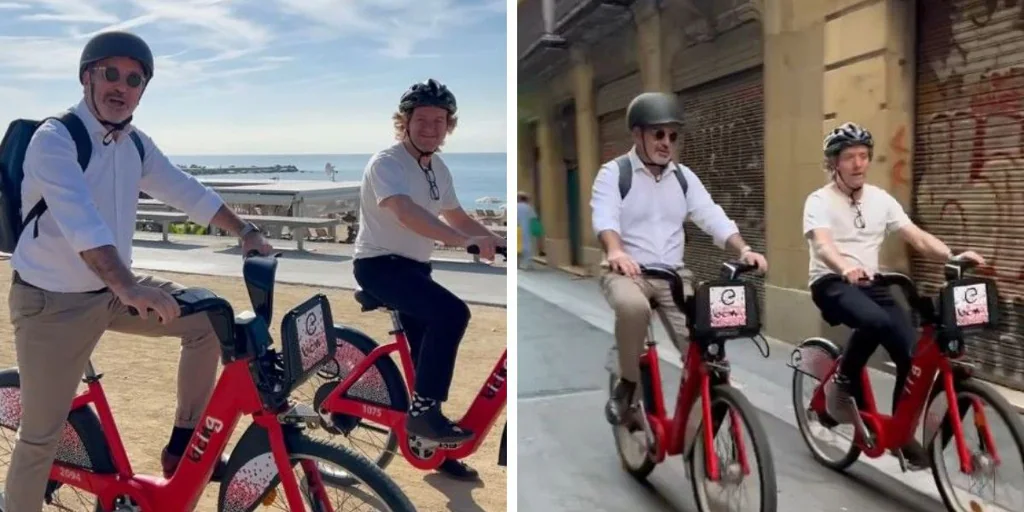 Jaume Collboni, alcalde de Barcelona, criticado por circular en bicicleta por una calle en la que está prohibido