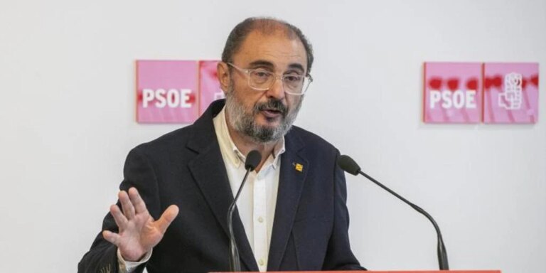 Javier Lambán revela en sus memorias que padece esclerosis múltiple