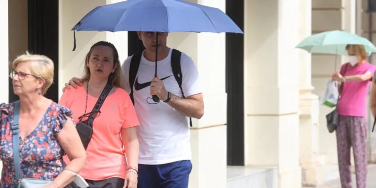la tregua del calor seguirá en un miércoles con muchas posibilidades de lluvia