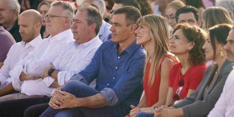 Sánchez ya vincula la sentencia de los ERE con el «vil ataque de la derecha y la ultraderecha»